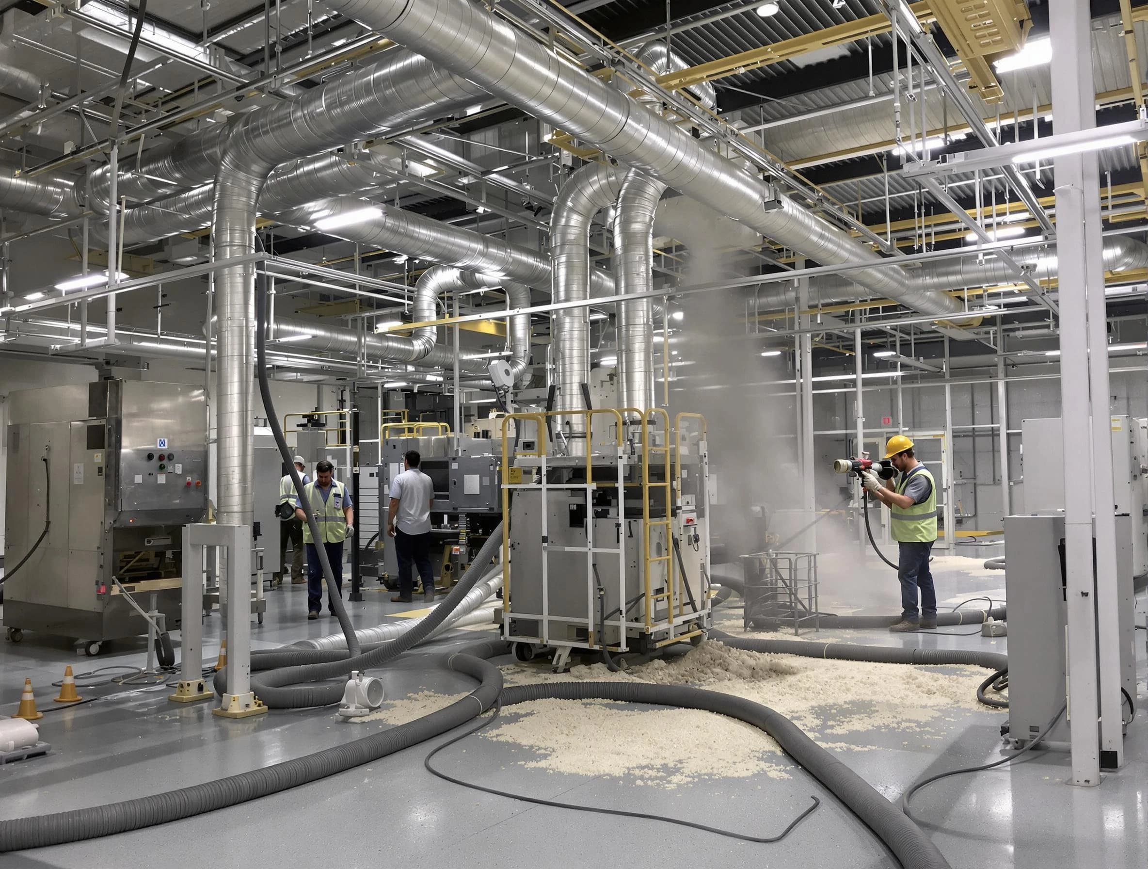 Heavy-duty industrial duct cleaning by Shaw Heights Air Duct Cleaning in Shaw Heights