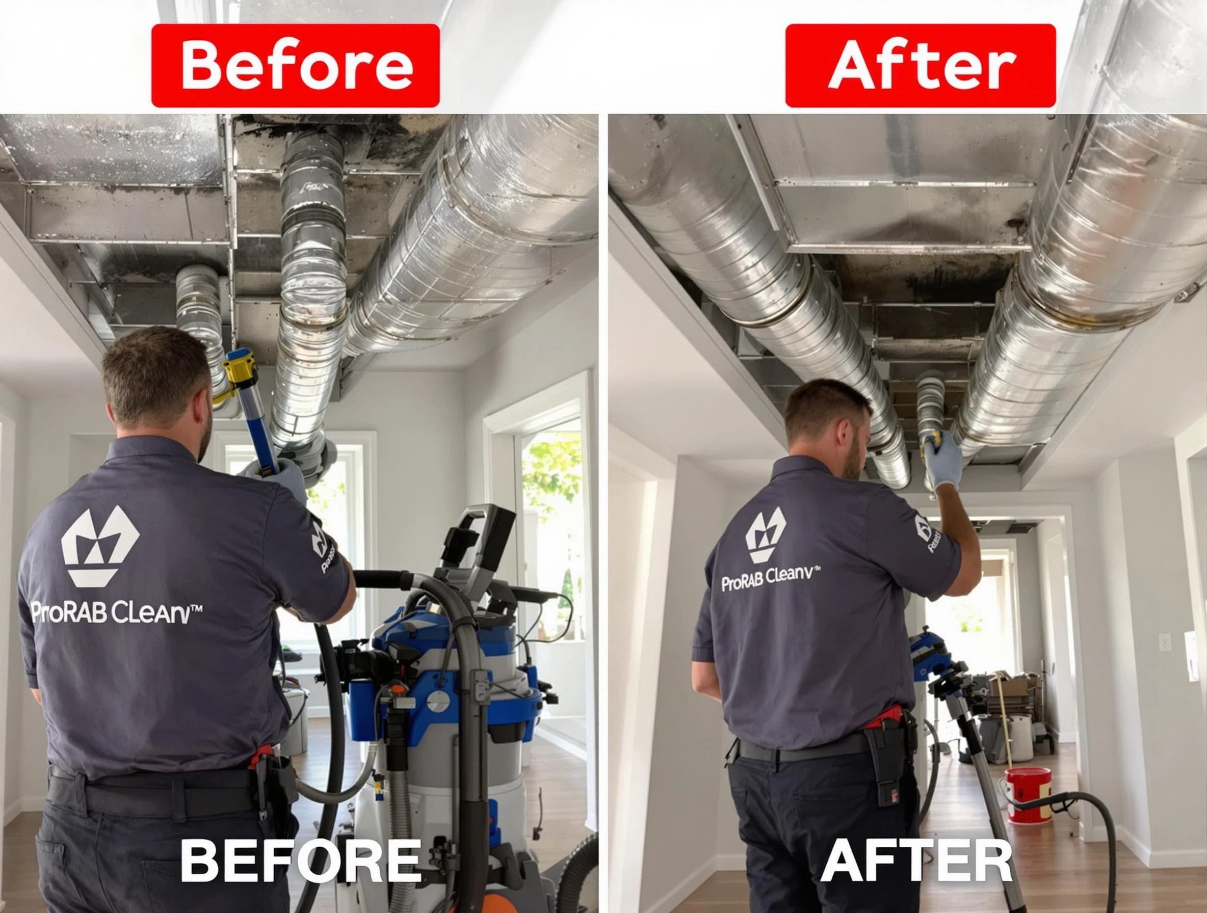 Shaw Heights Air Duct Cleaning expert performing thorough residential duct cleaning in a Shaw Heights home