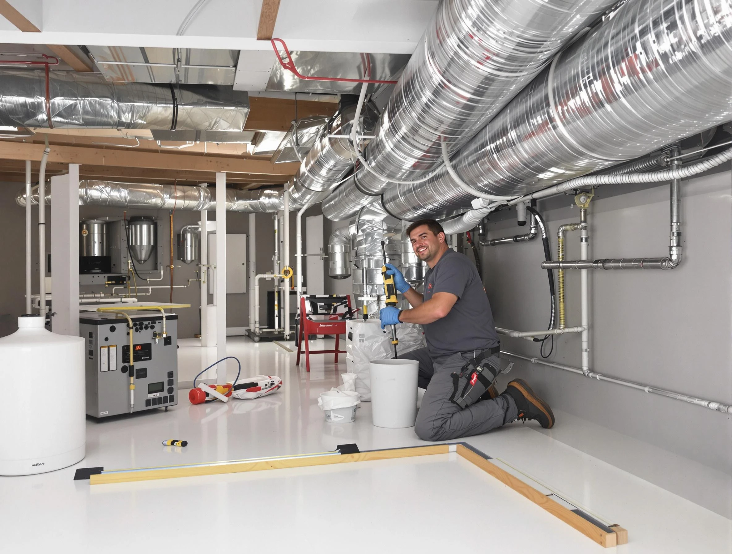 Professional duct sealing service by Shaw Heights Air Duct Cleaning in Shaw Heights
